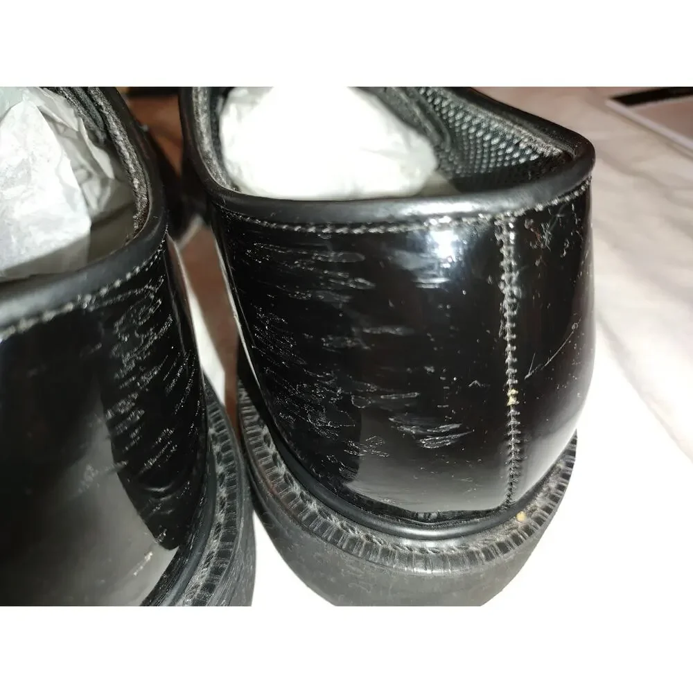Bates Dress Shoes High Gloss 9U907 Men's Oxford for DLA-Troop Support Sz 9.5D
